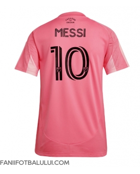 Inter Miami Lionel Messi #10 Tricou Fotbal Replică 2025-26 Femei Acasa